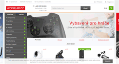 Desktop Screenshot of ipopular.cz